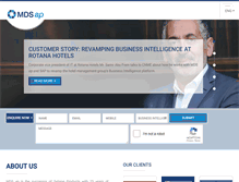 Tablet Screenshot of mdsaptech.com